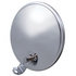 60035 by UNITED PACIFIC - Door Blind Spot Mirror - Convex, 8.5", Stainless Steel, with Offset Mounting Stud