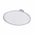70802 by UNITED PACIFIC - Rear View Mirror - Oval, Chrome, Plated, Aluminum, with Glue-On Mount