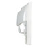 21628 by UNITED PACIFIC - Hood Panel - Driver Side, Corner, Flat Type, White ABS Plastic, for Isuzu NPR (Elf 400/500/600)