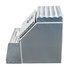 50201 by UNITED PACIFIC - Step Saddle Box - 18"L x 25"W x 28"H Aluminum