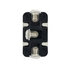 40002 by UNITED PACIFIC - Toggle Switch - 3 Pin, 10 Amp, 12VDC, On-Off, Metal, with 3 Screw Terminals