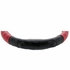 70406 by UNITED PACIFIC - Accessory Steering Wheel Cover - 18", Duo Tone, Black & Red