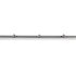 21160 by UNITED PACIFIC - Grille Bar - 33 3/4" Stainless Steel, Kenworth Style, Vertical, for Peterbilt 359