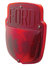 F535601 by UNITED PACIFIC - Tail Light Lens - Plastic, with "Ford" Script, for 1953-1956 Ford Truck