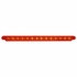 37897B by UNITED PACIFIC - Light Bar - Sequential, Auxiliary Light, Red LED and Lens, Red/Plastic Housing, 14 LED Light Bar