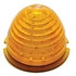 39672 by UNITED PACIFIC - Truck Cab Light - 17 LED Beehive Flush Mount Kit, with Low Profile Bezel, Amber LED/Amber Lens