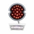 110150 by UNITED PACIFIC - Tail Light - 21 LED, with Smoke Lens, for 1933-1936 Ford Car & Truck, L/H