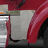 29119 by UNITED PACIFIC - Hood Panel - Lower, Stainless, Plain, for 1989+ Kenworth W900L