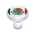 22943B by UNITED PACIFIC - Sticker - 1-3/4" Round, Glossy, Mexico Flag
