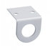 20850B by UNITED PACIFIC - Light Bar Bracket - Stainless Mini, with One 13/16" Round Cut-Out