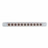 39691 by UNITED PACIFIC - Brake/Tail/Turn Signal Light - 11 LED 17", Bar, with Bezel, Red LED/Red Lens