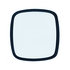 42360 by UNITED PACIFIC - Mirror - Lower, Non Heated, Chrome, for Freightliner M2