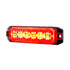 39164 by UNITED PACIFIC - Multi-Purpose Warning Light - 6 High Power LED "Competition Series" Slim Warning Light, Red