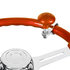 70364 by UNITED PACIFIC - Steering Wheel Spinner - Heavy Duty, Cadmium Orange