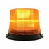 36537 by UNITED PACIFIC - Beacon Light - 5" Round, 3 High Power LED, Amber Lens, Magnetic Mount