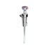 70792 by UNITED PACIFIC - Manual Transmission Shift Knob - Gearshift Knob, Chrome, 13/15/18 Speed Thread-on, with Adapter, US Flag