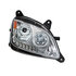 35746 by UNITED PACIFIC - Headlight -  Chrome, 10 LED, Passenger Side, for 2010-2016 Peterbilt 587 & 2012-2021 579