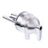46107 by UNITED PACIFIC - Horn - Chrome, Vintage Train Whistle, with Mounting Hardware