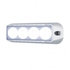 37236 by UNITED PACIFIC - Multi-Purpose Warning Light - 4 LED Warning Light, White LED