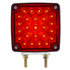 38757 by UNITED PACIFIC - Turn Signal Light - Double Face, RH, 52 LED Double Stud, Amber & Red LED/Amber & Red Lens