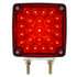 38756 by UNITED PACIFIC - Turn Signal Light - Double Face, LH, 52 LED Double Stud, Amber & Red LED/Amber & Red Lens