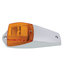 36677 by UNITED PACIFIC - Truck Cab Light - 24 LED, GloLight Square, Amber LED/Lens, with Housing