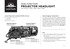 35802 by UNITED PACIFIC - Projection Headlight Assembly - LH, Chrome Housing, High/Low Beam, H11/HB3 Bulb, with Amber LED Signal Light, White LED Position Light and Amber LED Side Marker