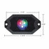 36604 by UNITED PACIFIC - LED Rock Light - Bluetooth, RGB Multi-Color, 500 Lumen