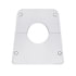 110776 by UNITED PACIFIC - Steering Column Cover - Clear, Anodized Billet, Aluminum for 1966-1977 Ford Bronco