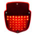 110760 by UNITED PACIFIC - Tail Light - RH, 38 LED, with Black Housing, for 1953-1956 Ford Truck