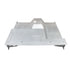 110504 by UNITED PACIFIC - Floor Pan - Front, Fully Assembled, Complete, Weldable Primer, for 1968-1977 Ford Bronco