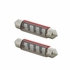 36597 by UNITED PACIFIC - Multi-Purpose Light Bulb - 8 SMD High Power Micro LED 211- 2 Light Bulb, Red