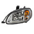 31347 by UNITED PACIFIC - Headlight Assembly - LH, Chrome Housing, High/Low Beam, with Signal Light