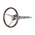 110794 by UNITED PACIFIC - Steering Wheel - 15", Woodgrain, for 3-Bolt Hubs