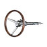 110794 by UNITED PACIFIC - Steering Wheel - 15" Woodgrain Steering Wheel For 3-Bolt Hubs