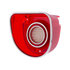 CBL6851LED by UNITED PACIFIC - Back-Up Light - LED, Red Lens, with Stainless Steel Trim, for 1968 Chevy Caprice & Impala