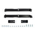 110929 by UNITED PACIFIC - Bumper Bracket Kit - Front, Steel, Black EDP, with Mounting Hardware, for 1973-1980 Chevy & GMC Truck