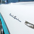 C555601 by UNITED PACIFIC - Emblem - Chrome, "Bel-Air" Script, for 1955-1956 Chevy Bel-Air