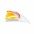 38002B by UNITED PACIFIC - Turn Signal Light - 5 LED Dual Function Guide 682-C Headlight, Amber LED/Amber Lens