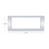 42437 by UNITED PACIFIC - Dash Storage Pocket Trim - Chrome, Plastic, for 2018-2023 Freightliner Cascadia