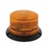 36666 by UNITED PACIFIC - Beacon Light - Round, 3 High Power LED, Amber Lens, Magnetic Mount