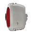 C3704RLBD by UNITED PACIFIC - Tail Light - 23 LED, Driver Side, with SS Housing and Blue Dot Lens, for 1937-1938 Chevy Passenger Car
