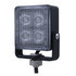 37189B by UNITED PACIFIC - Multi-Purpose Warning Light - 4 High Power LED Square Warning Lighthead, White LED