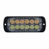 36846B by UNITED PACIFIC - Multi-Purpose Warning Light - 12 High Power LED Super Thin Warning Light, Amber LED and White LED