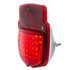 110762 by UNITED PACIFIC - Tail Light - Passenger Side, 38 LED Sequential, with Chrome Housing, for 1953-1956 Ford Truck