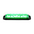 39163 by UNITED PACIFIC - Multi-Purpose Warning Light - 6 High Power LED "Competition Series" Slim Warning Light, Green