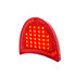 110198 by UNITED PACIFIC - Tail Light - 32 LED Sequential, for 1957 Chevy Passenger Car