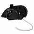 31255 by UNITED PACIFIC - Projection Headlight Assembly - RH, Black Housing, High/Low Beam, H7/H1/3157 Bulb, with Signal Light and LED Position Light Bar