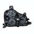 31454 by UNITED PACIFIC - Projection Headlight Assembly - LH, Chrome Housing, High/Low Beam, H7 Quartz/H1 Quartz Bulb, with Signal Light, LED Position Light and LED Side Marker