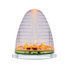 38461 by UNITED PACIFIC - Truck Cab Light - 19 LED Beehive Grakon 1000, Amber LED/Clear Lens